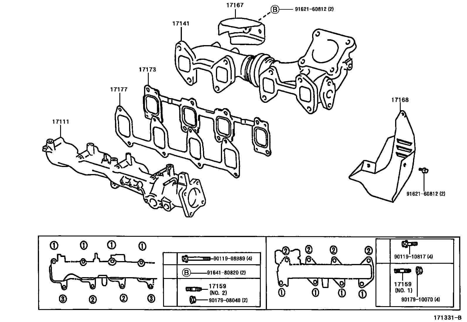 AVENSIS 273540 — CT220L-AEMNTW › 17-01 MANIFOLD