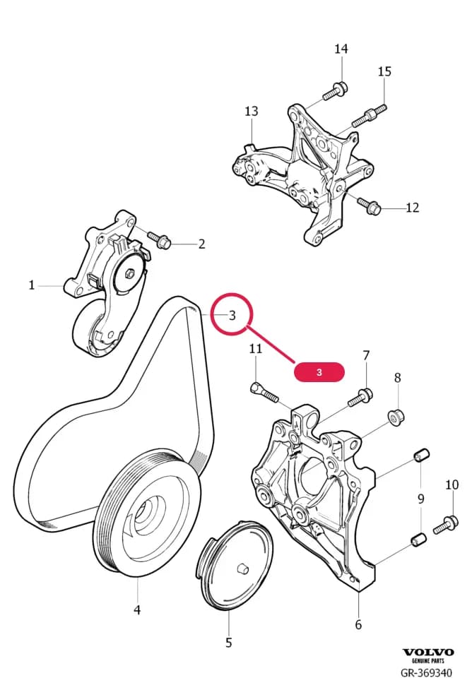 21 Engine — 219 miscellaneous › auxiliary belt drive    , D4162T