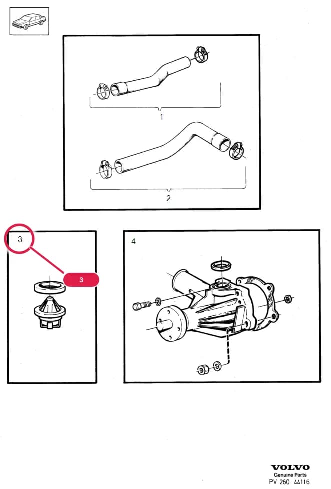 26 Cooling system — Subgroups of category: "Cooling system" › repair kits cooling system