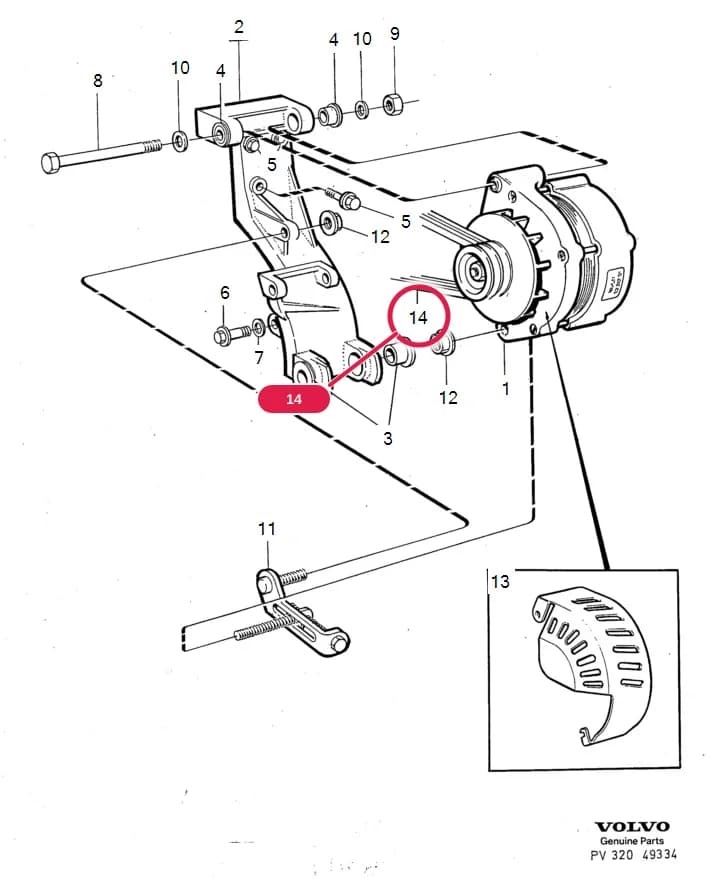 32 Alternator and regulator — Subgroups of category: "Alternator and regulator" › generator (ac) with mounting parts  4DRS CH 58500-, 5DRS CH 23500-,D24TIC , D24TIC