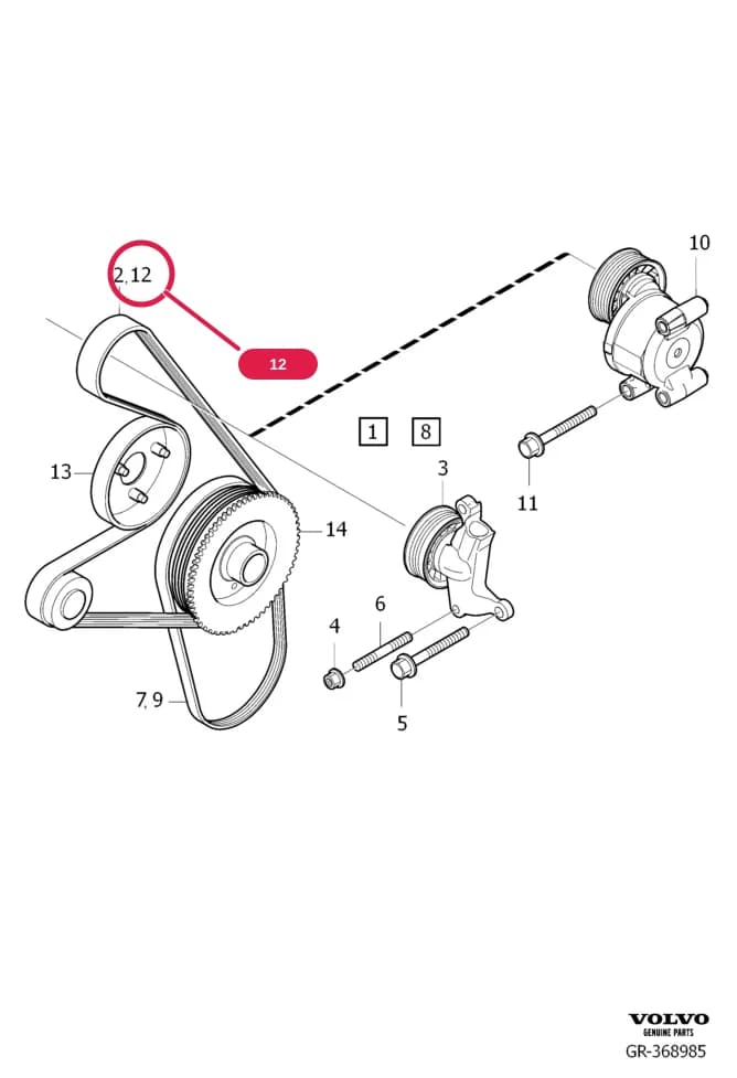 21 Engine — 219 miscellaneous › auxiliary belt drive    , B4204S3