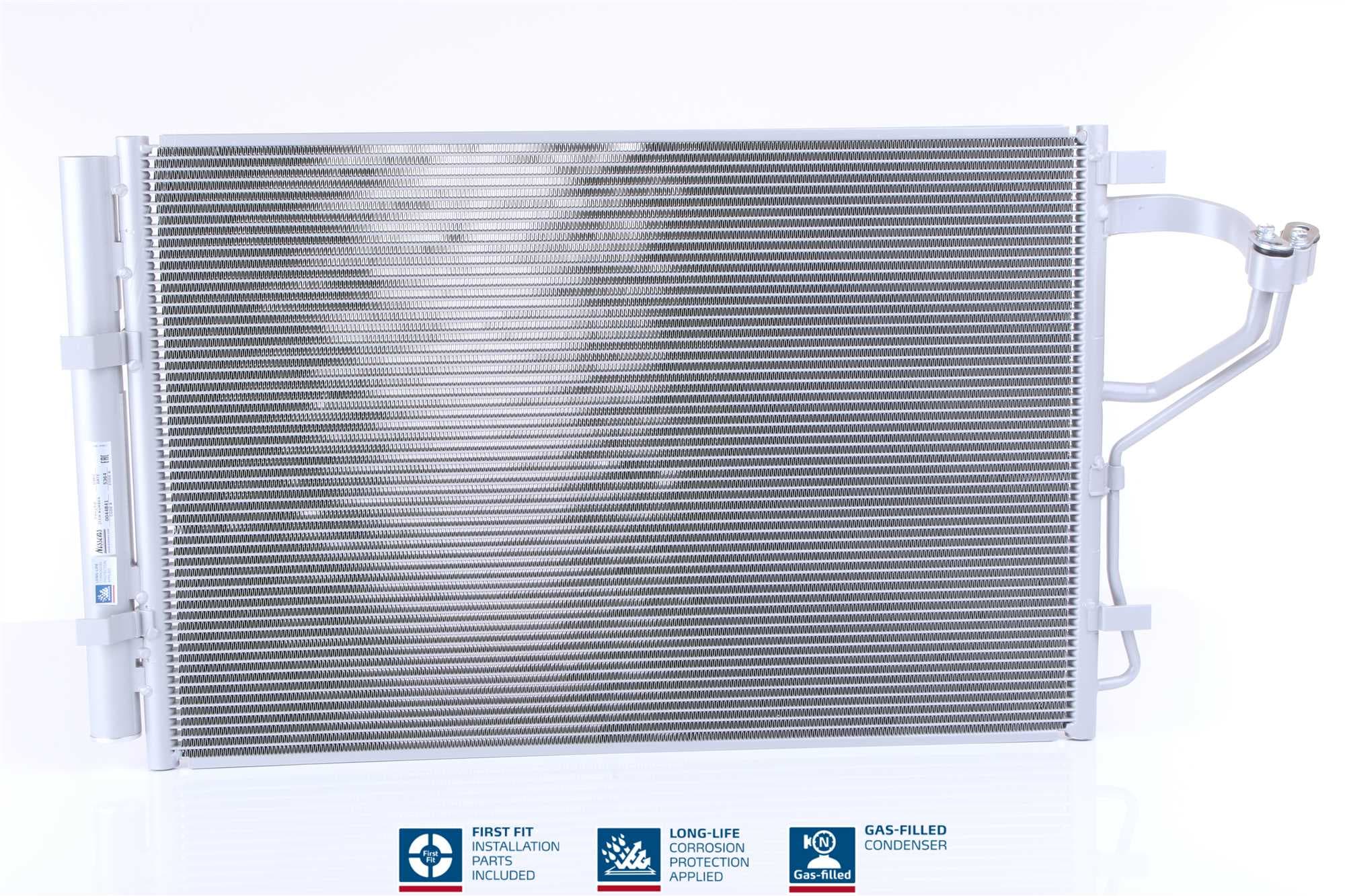 Condenser, air conditioning — NISSENS 940268
