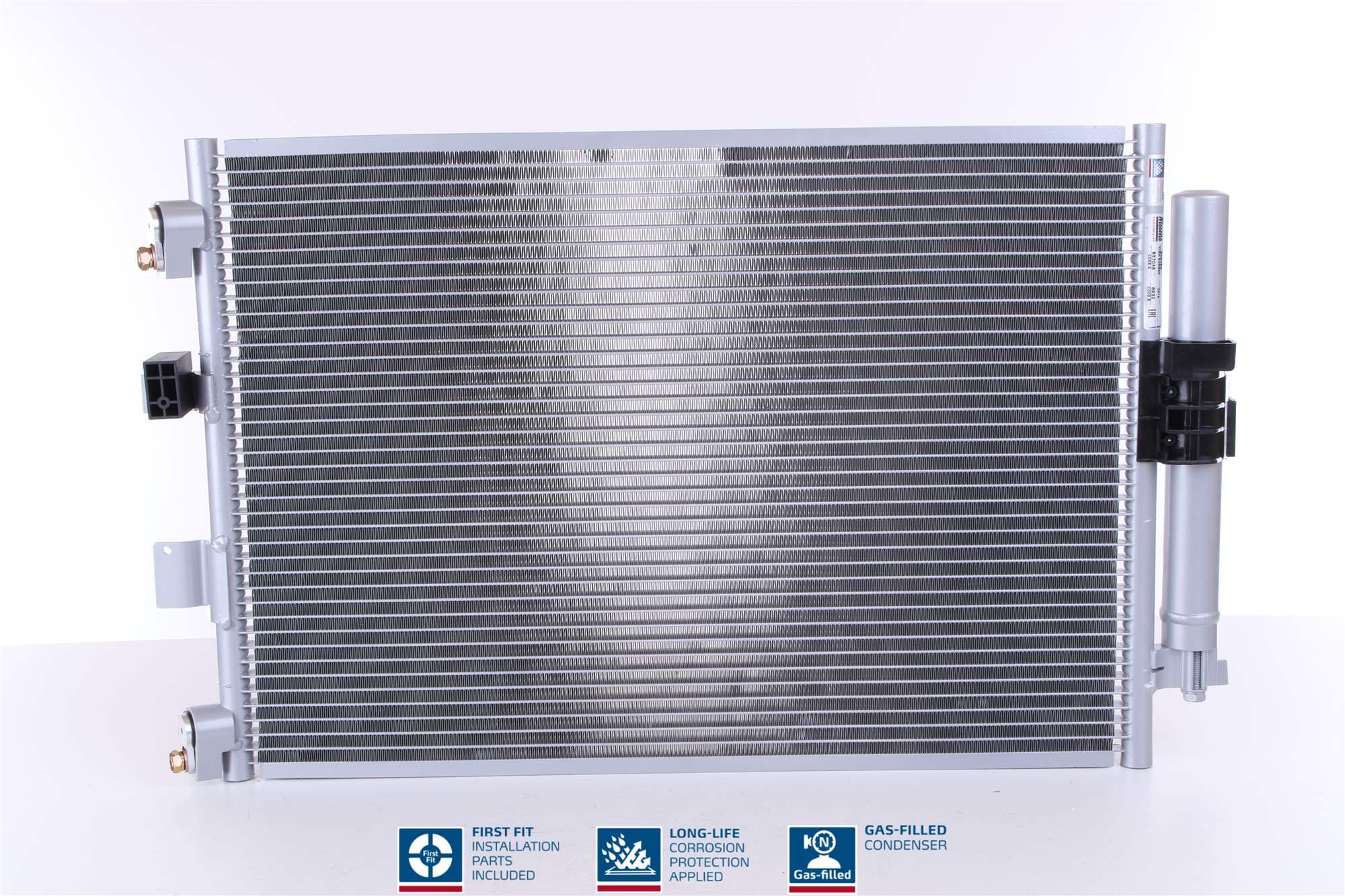 Condenser, air conditioning — NISSENS 940463