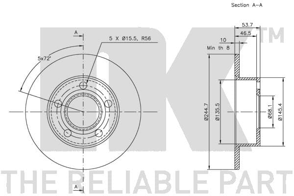 Brake rotor image