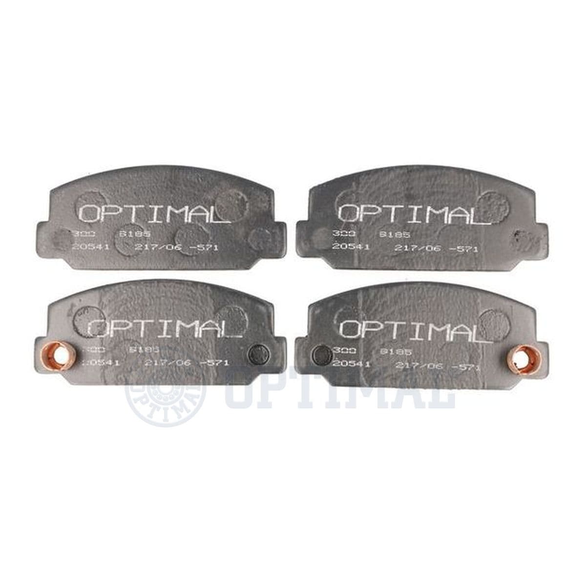 Brake pad set image