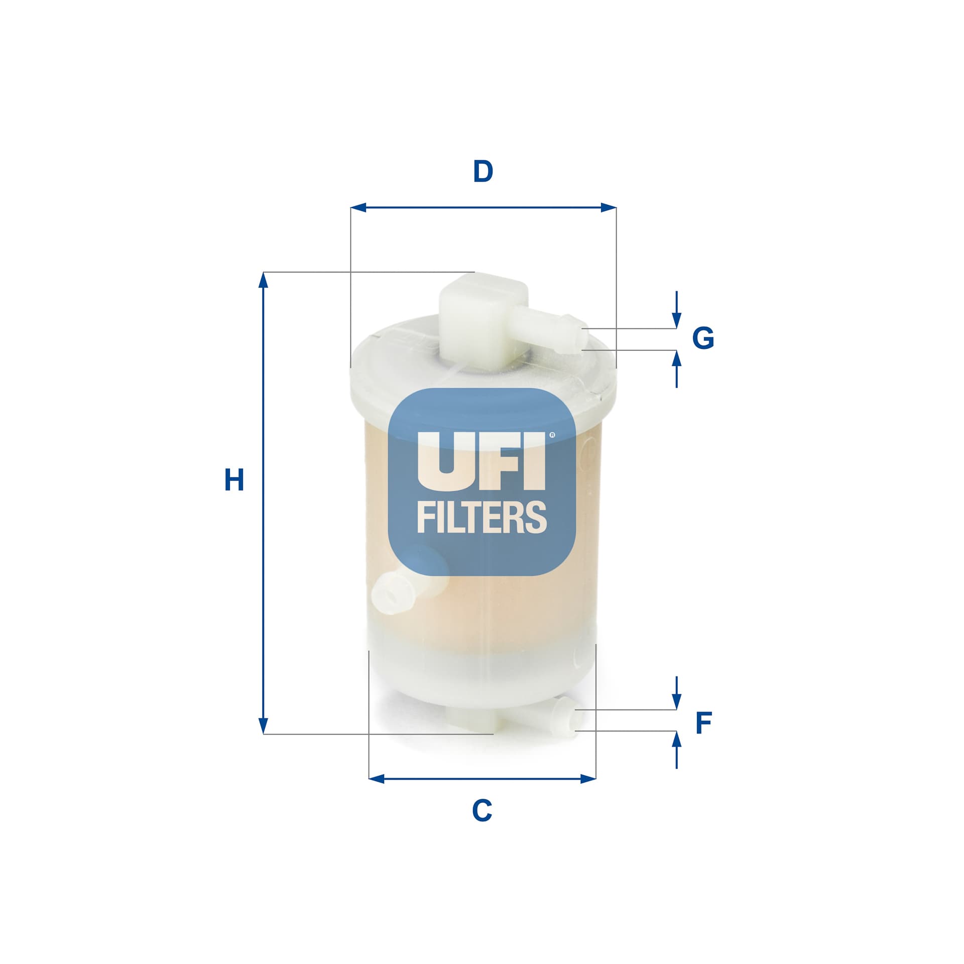 Fuel Filter — UFI 31.017.01