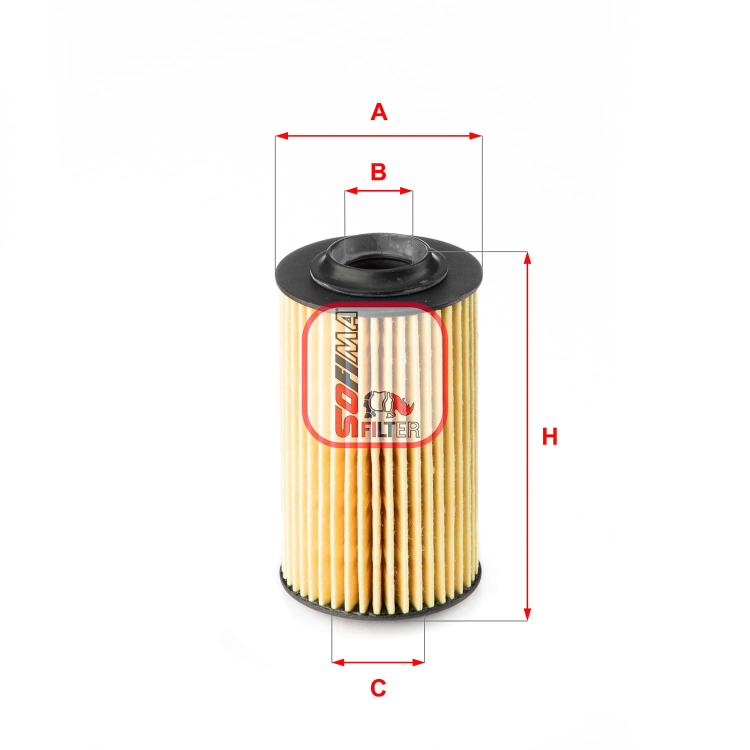 Engine Oil Filter — SOFIMA S 5163 PE