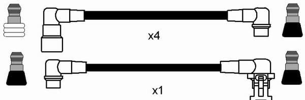 NGK 8464 Ignition Cable Kit