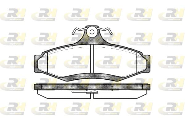 Brake pad set image