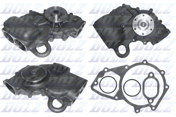 Water Pump, engine cooling — DOLZ M673