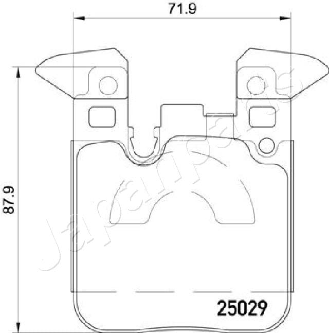 Brake pad set image
