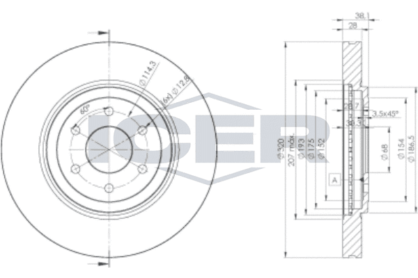 Brake rotor image