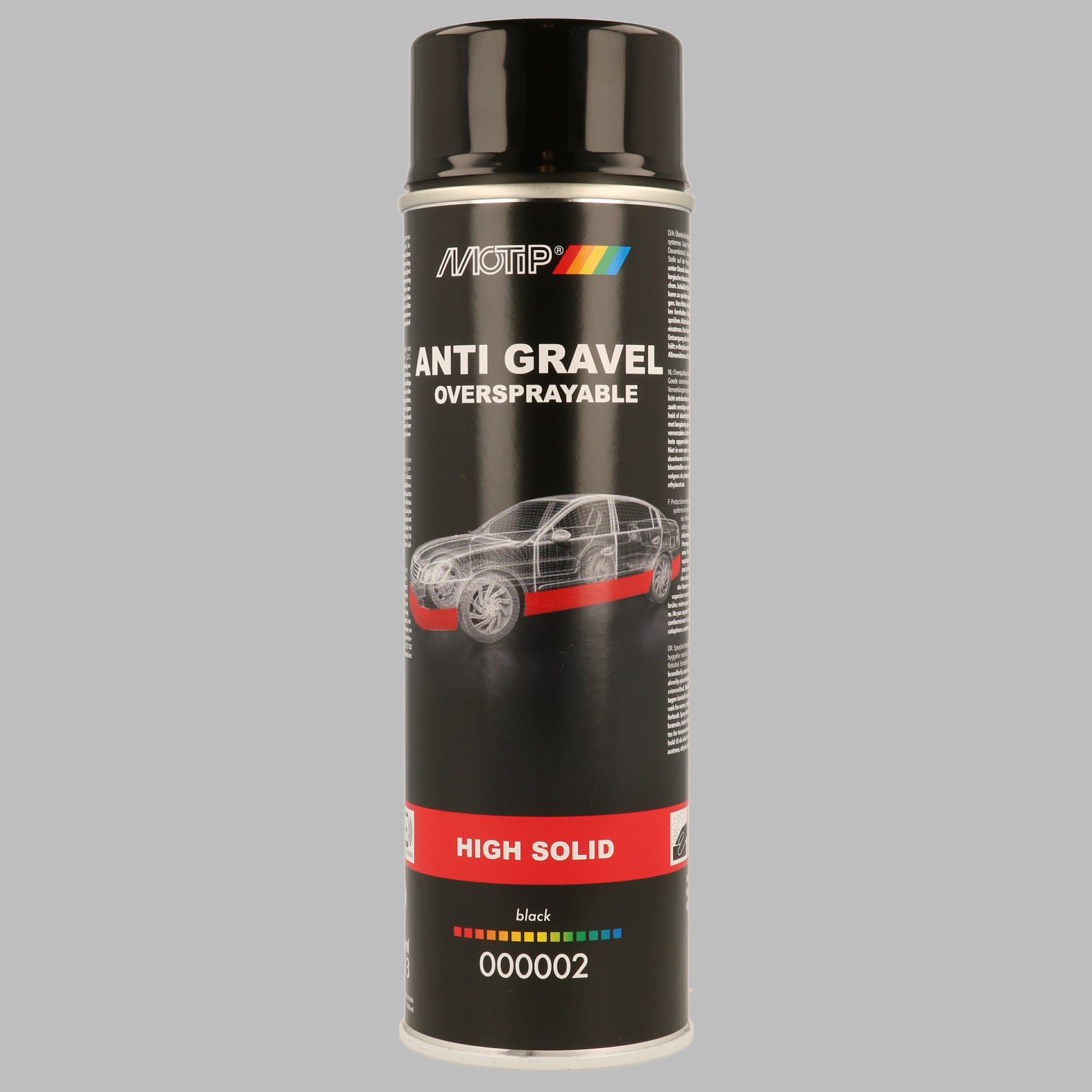 Stone Chip Spray high solid black 500 ml (MOTIP 000002)