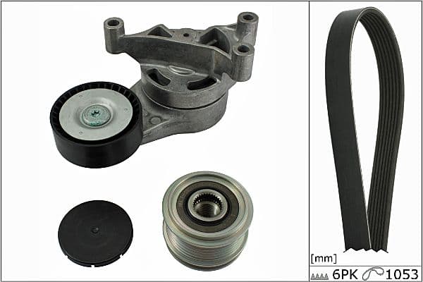 ribbed V belt set image