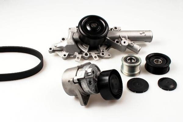 HEPU PK01351 Water Pump & Drive Belt Kit