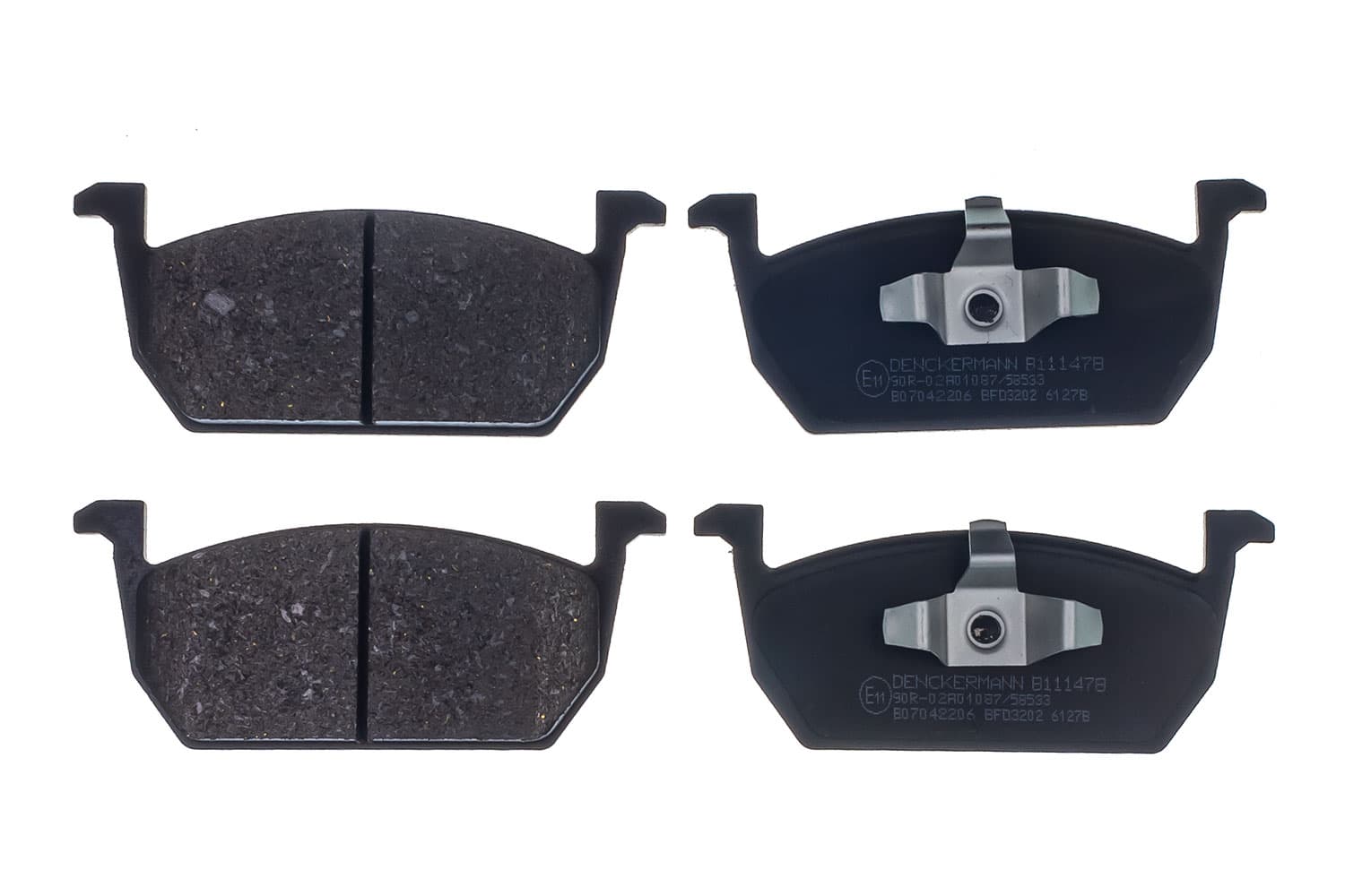 Brake pad set — DENCKERMANN B111478