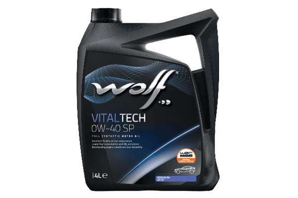 WOLF VITALTECH 0W-40 SP image