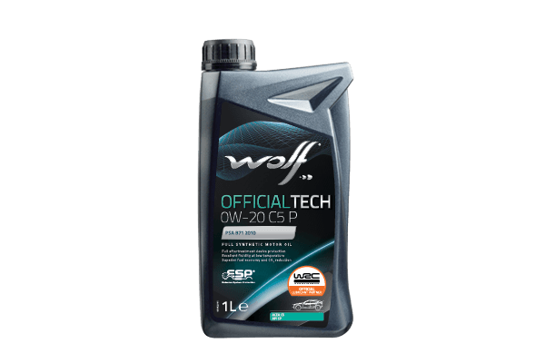 WOLF OFFICIALTECH 0W-20 C5 P image
