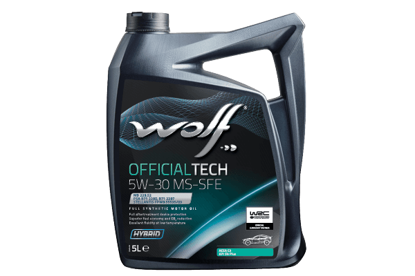 WOLF OFFICIALTECH 5W-30 MS-SFE image