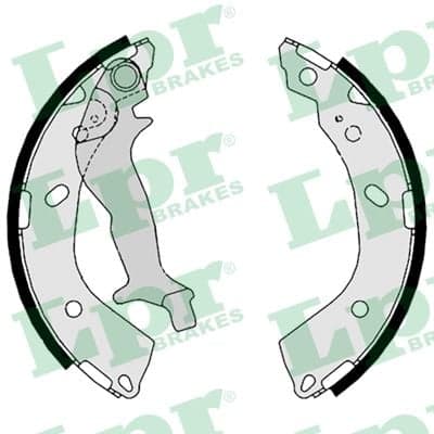 Brake-shoe set — LPR 08760
