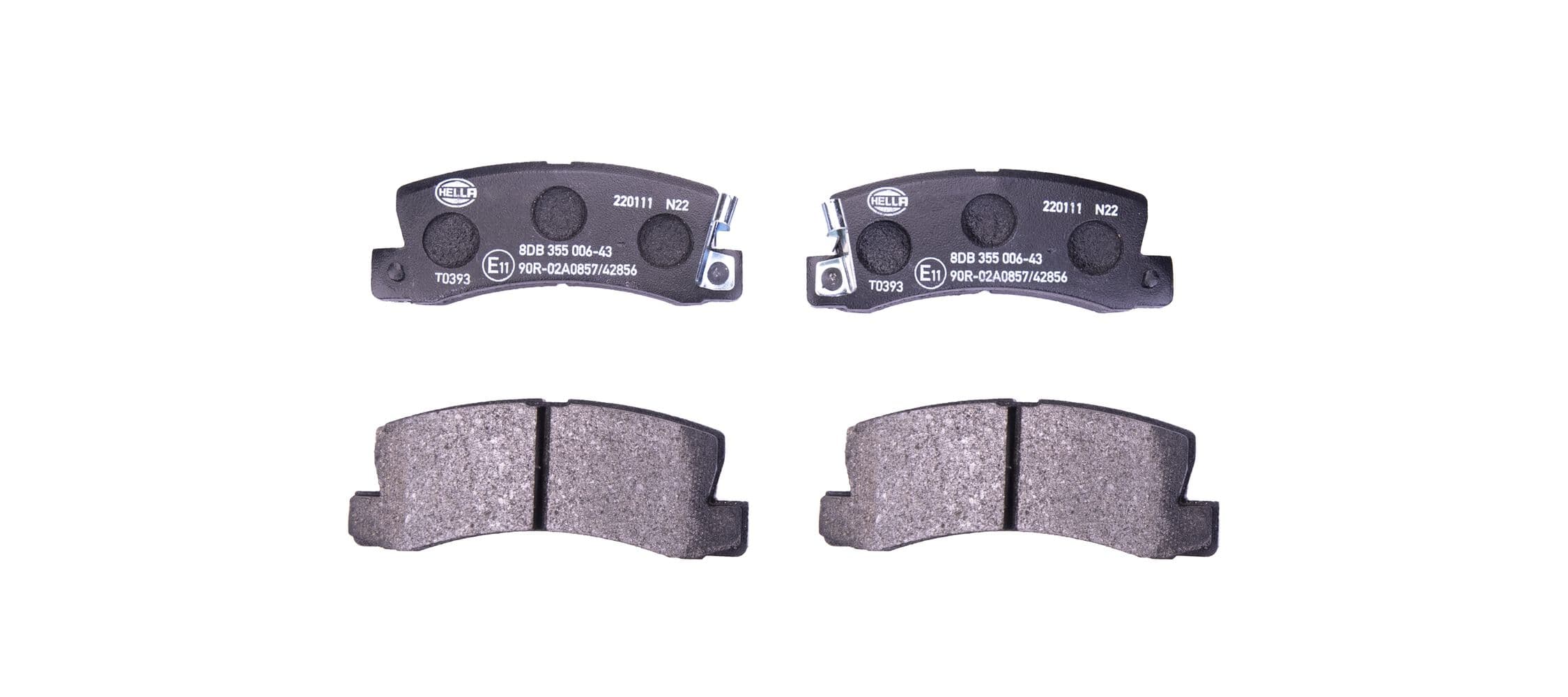 Brake pad set image