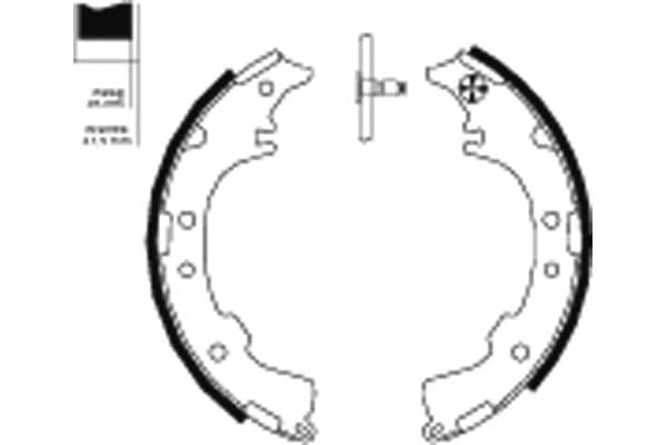 Brake-shoe set image