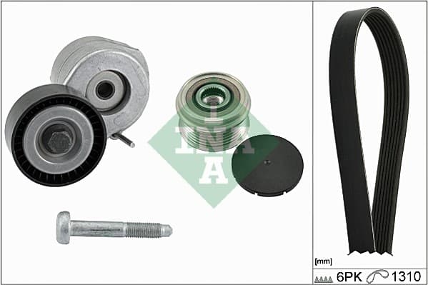 ribbed V belt set — Schaeffler INA 529 0179 10