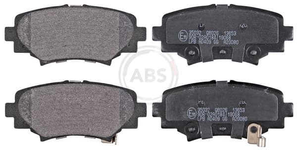 Brake pad set image