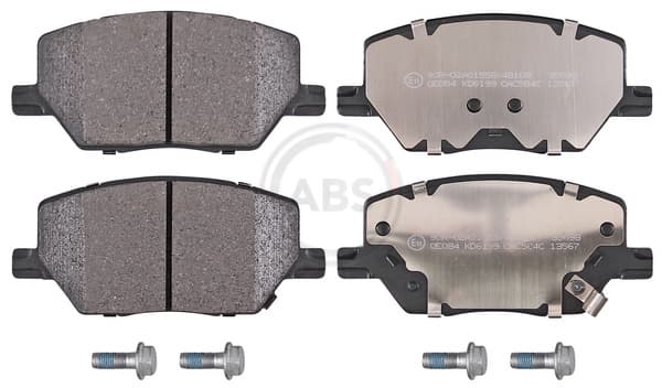 Brake pad set image