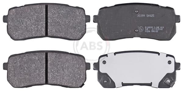 Brake pad set image