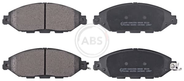Brake pad set image