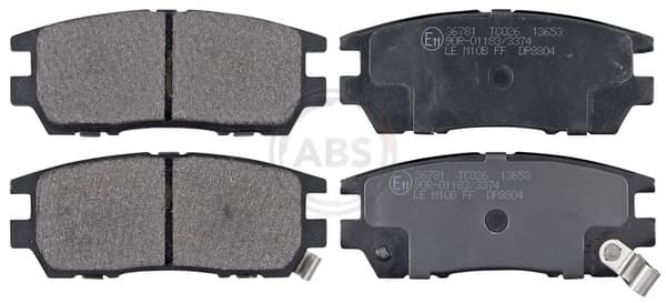 Brake pad set image