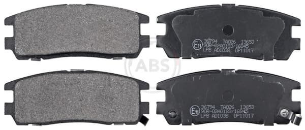 Brake pad set image