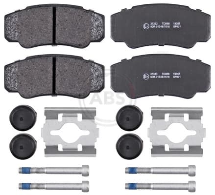 Brake pad set image