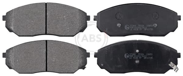 Brake pad set image