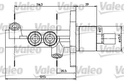 Master brake cylinder image