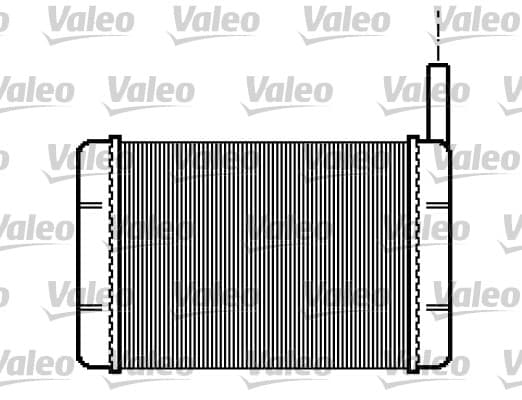 Heat Exchanger, interior heating — VALEO 812053