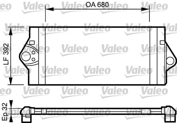 Charge Air Cooler — VALEO 817927