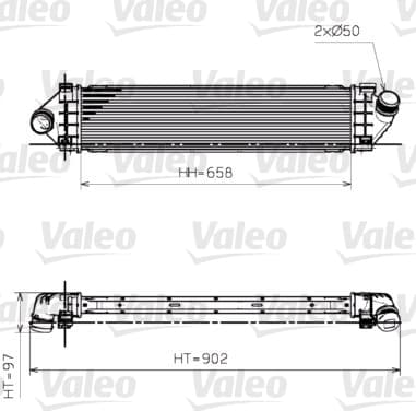 Charge Air Cooler — VALEO 818246