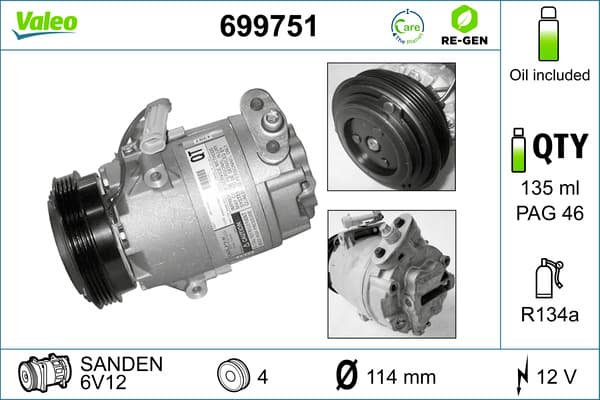 VALEO RE-GEN REMANUFACTURED image