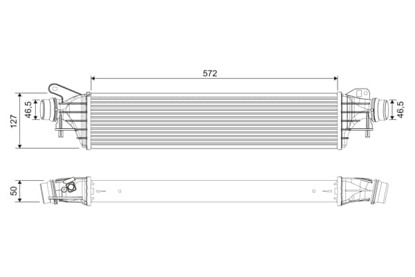 Charge Air Cooler — VALEO 818697