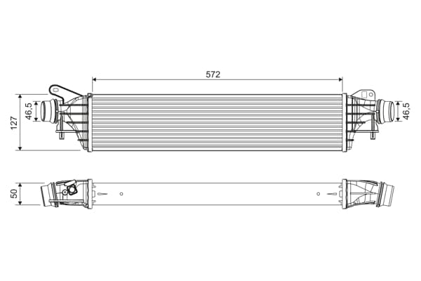 Charge Air Cooler — VALEO 822909