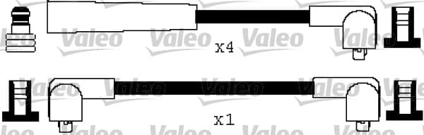 VALEO 346389 Ignition Cable Kit