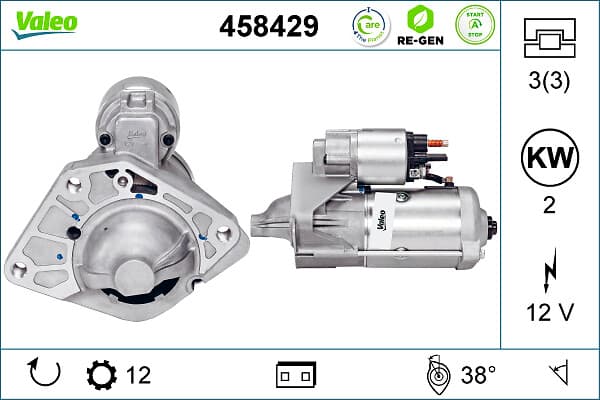VALEO RE-GEN REMANUFACTURED STOP&START image