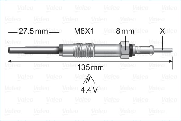 Glow Plug — VALEO 345222
