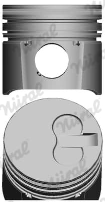 NÜRAL 87-105500-00 Piston