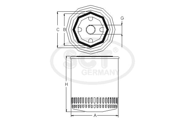 Engine Oil Filter image