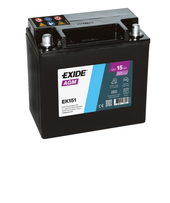 Starter Battery — EXIDE EK151