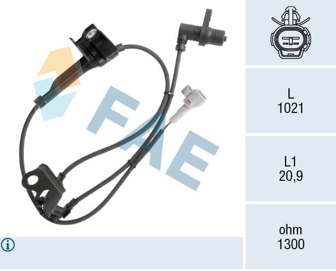 FAE 78562 Wheel speed sensor