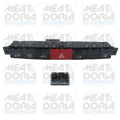 Hazard Warning Light Switch — MEAT & DORIA 206044